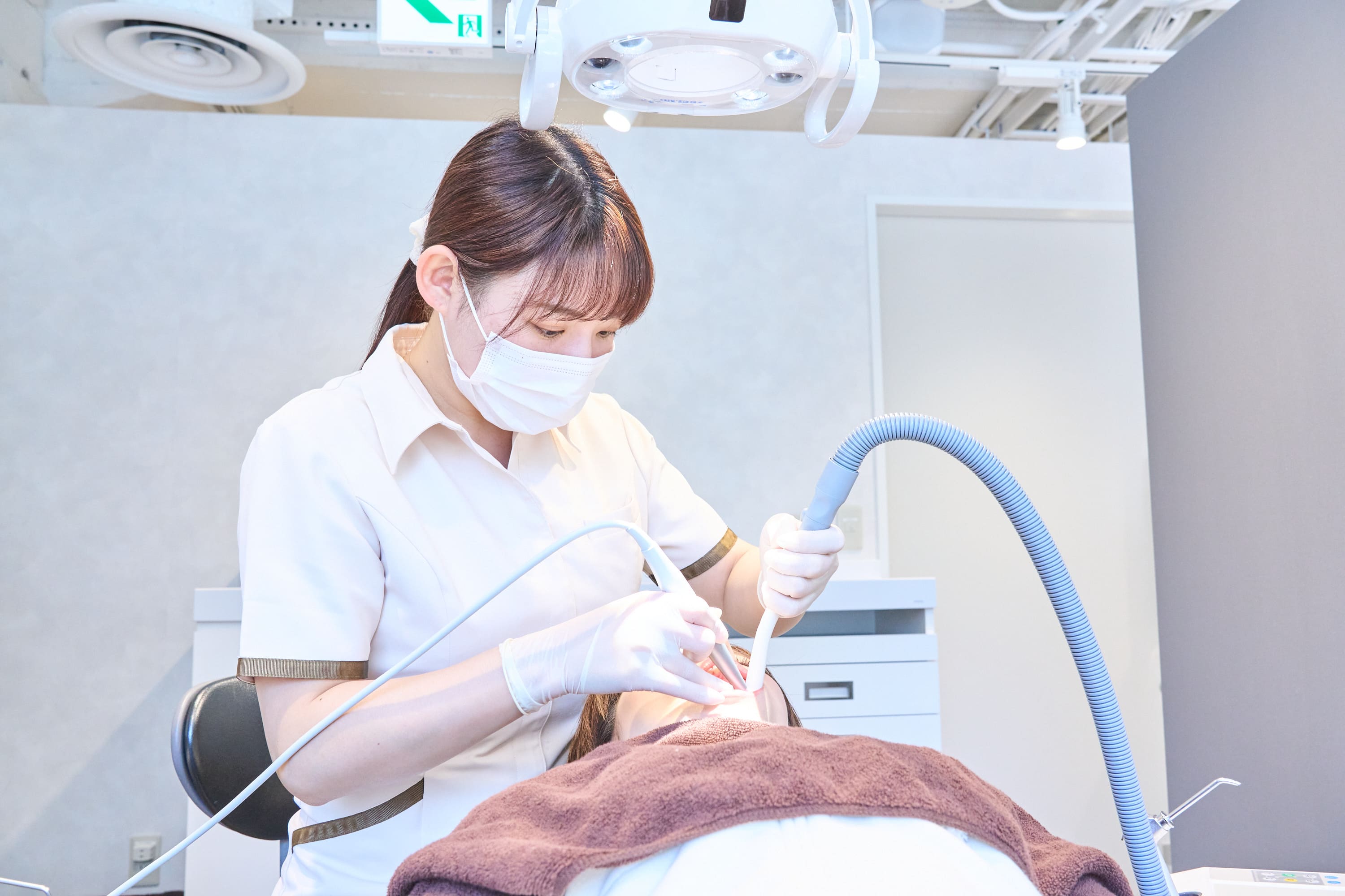 歯科治療の様子